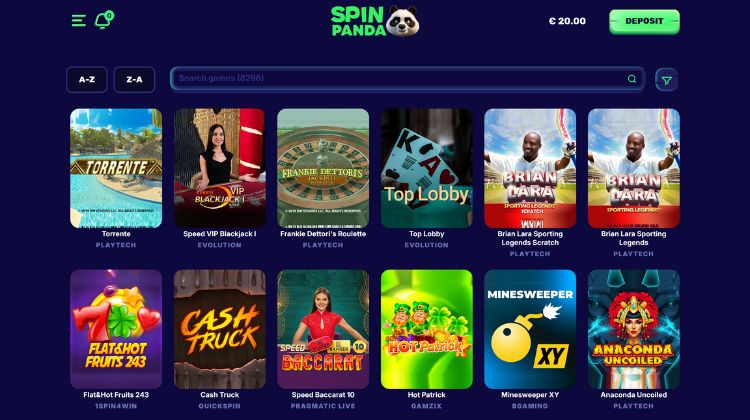 Evaluación del sitio de Spinanga Casino